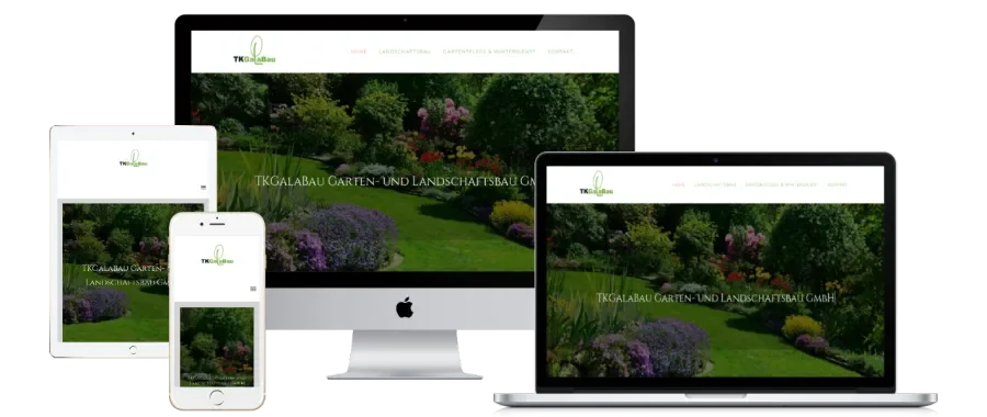 Neue Webseite für TK Galabau Dortmund
