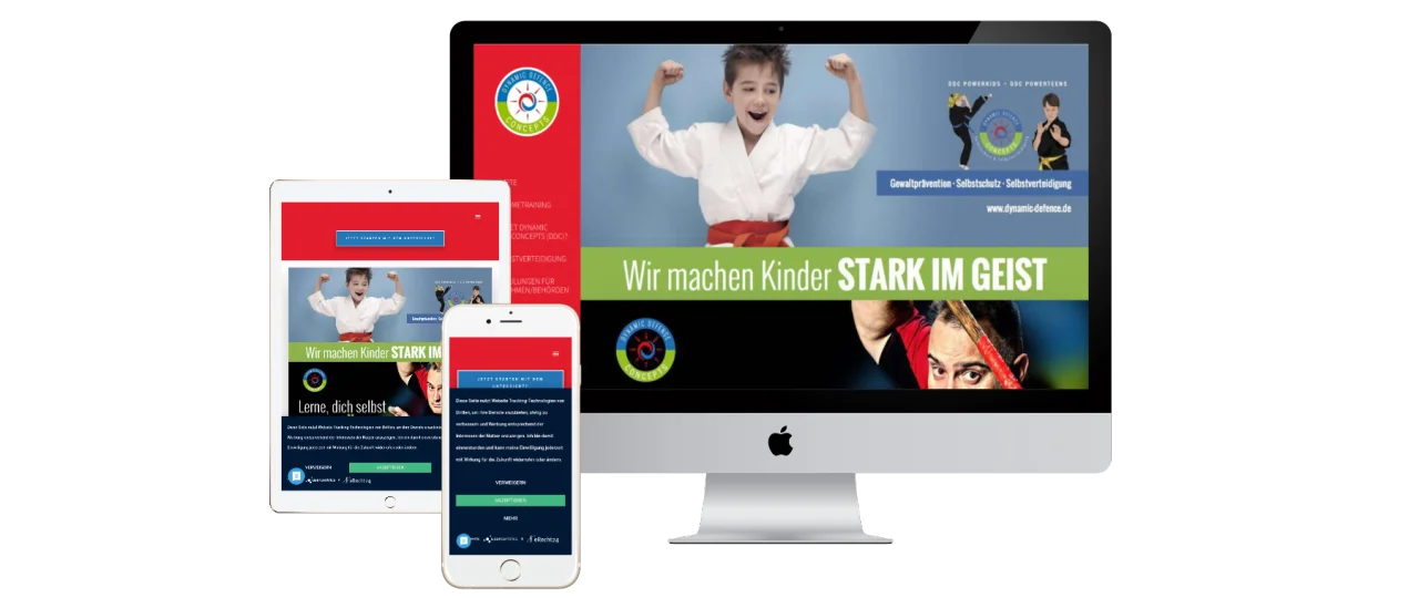 Neue Homepage für Dynamic Defence Schömberg