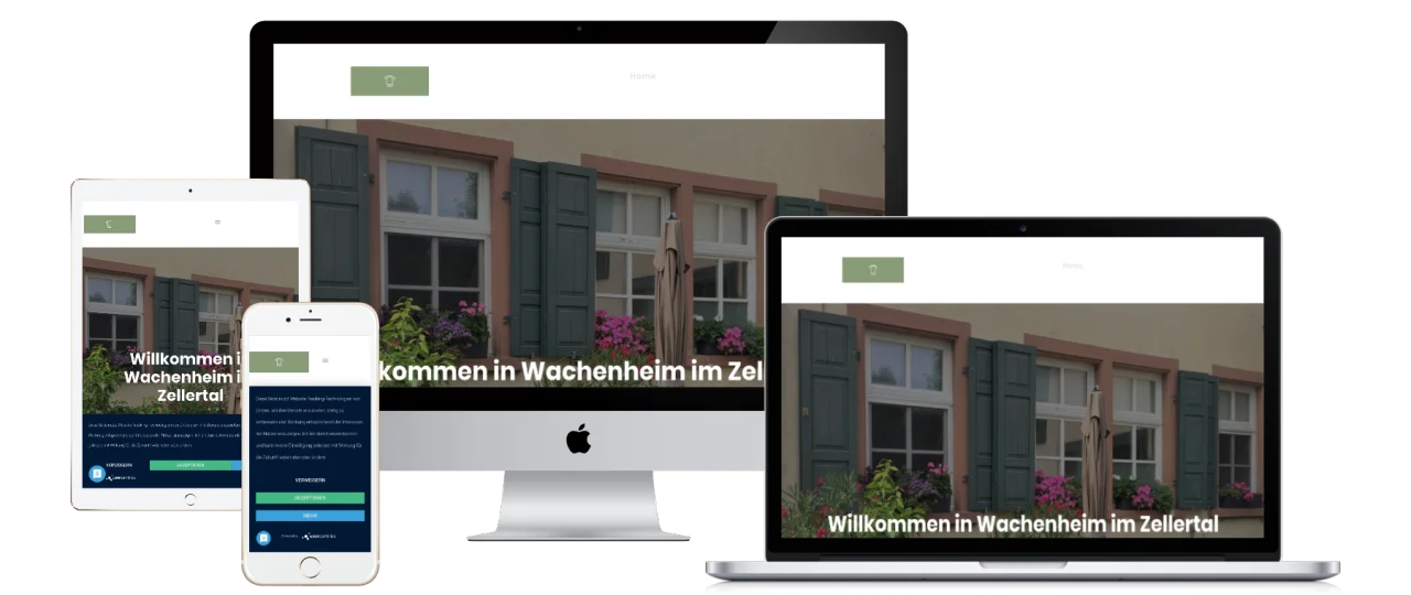Landingpage für Ferienwohnung Kati Rydiger