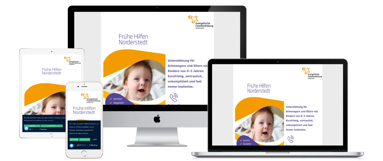 Webseite erstellt für Ev.-Luth. Kirchenkreis Hamburg